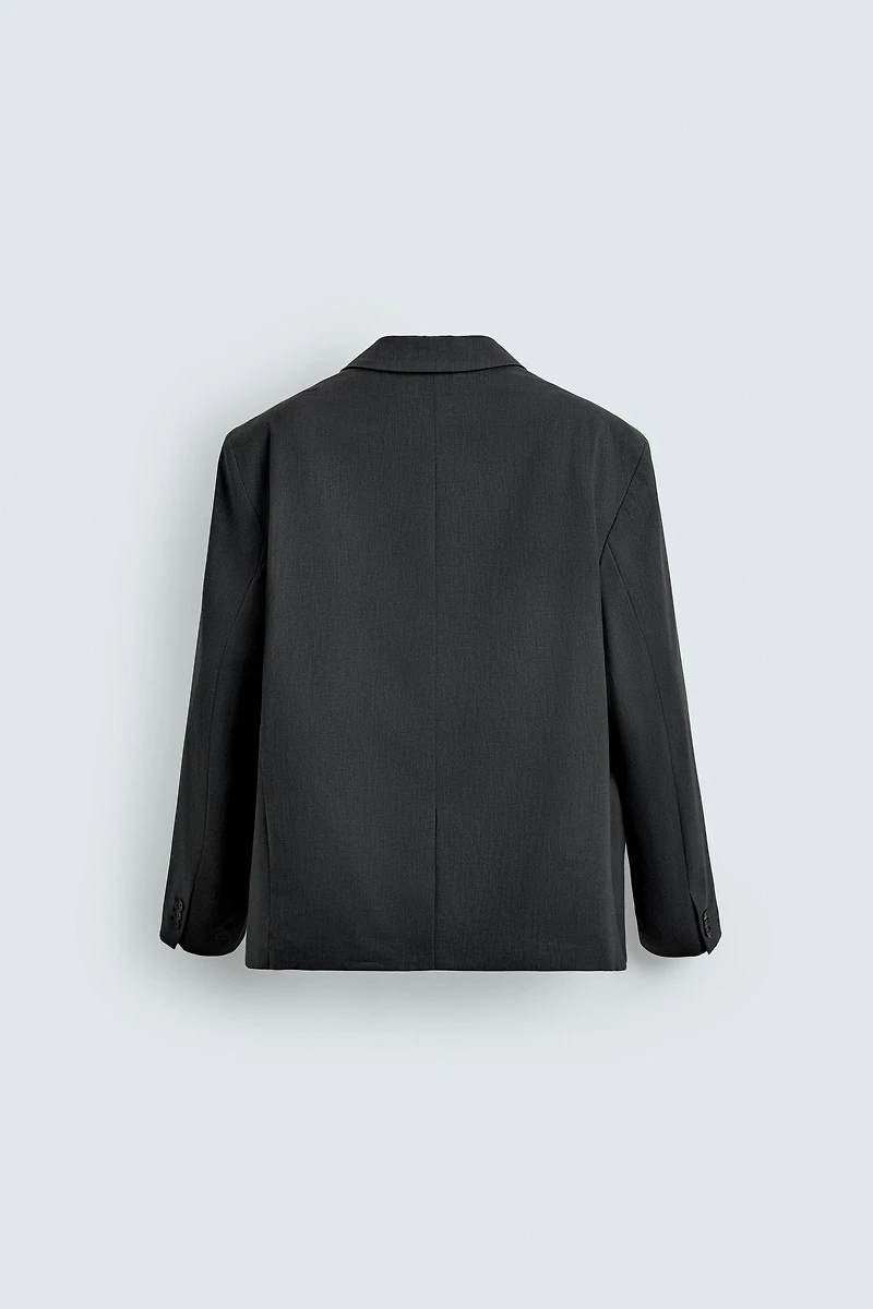 DOUBLE BREASTED SUIT BLAZER