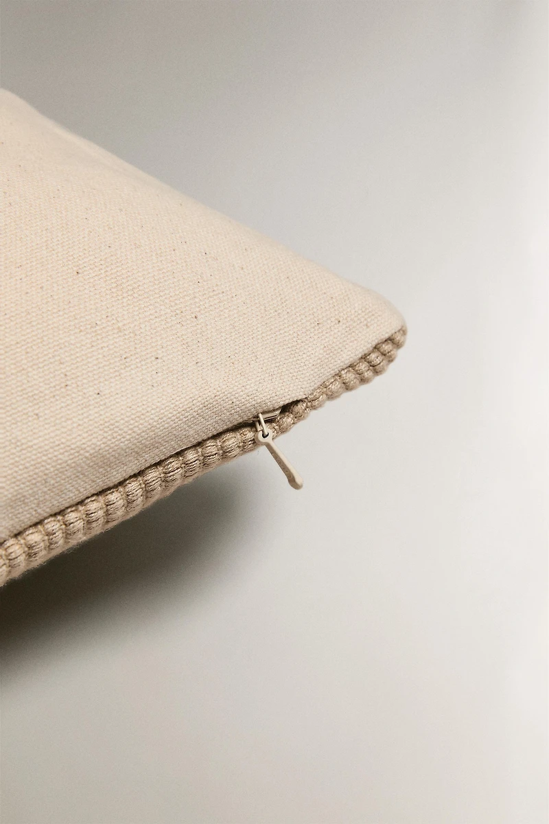 BRAIDED THROW PILLOW COVER