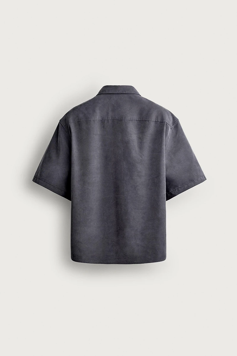 CHEMISE FLUIDE COUPE DÉCONTRACTÉE