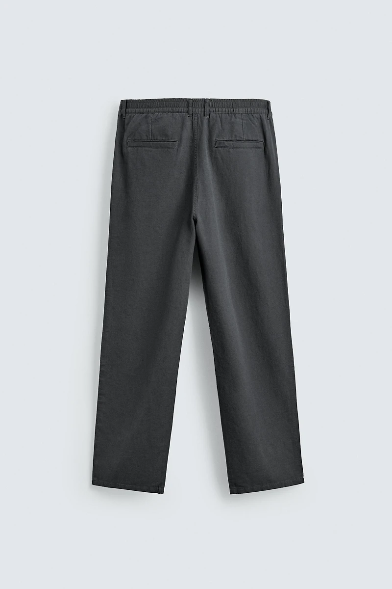 PANTALON FLUIDE STRAIGHT FIT