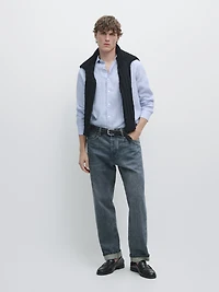 Chemise rayures lin