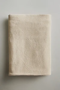 CHENILLE JACQUARD BLANKET