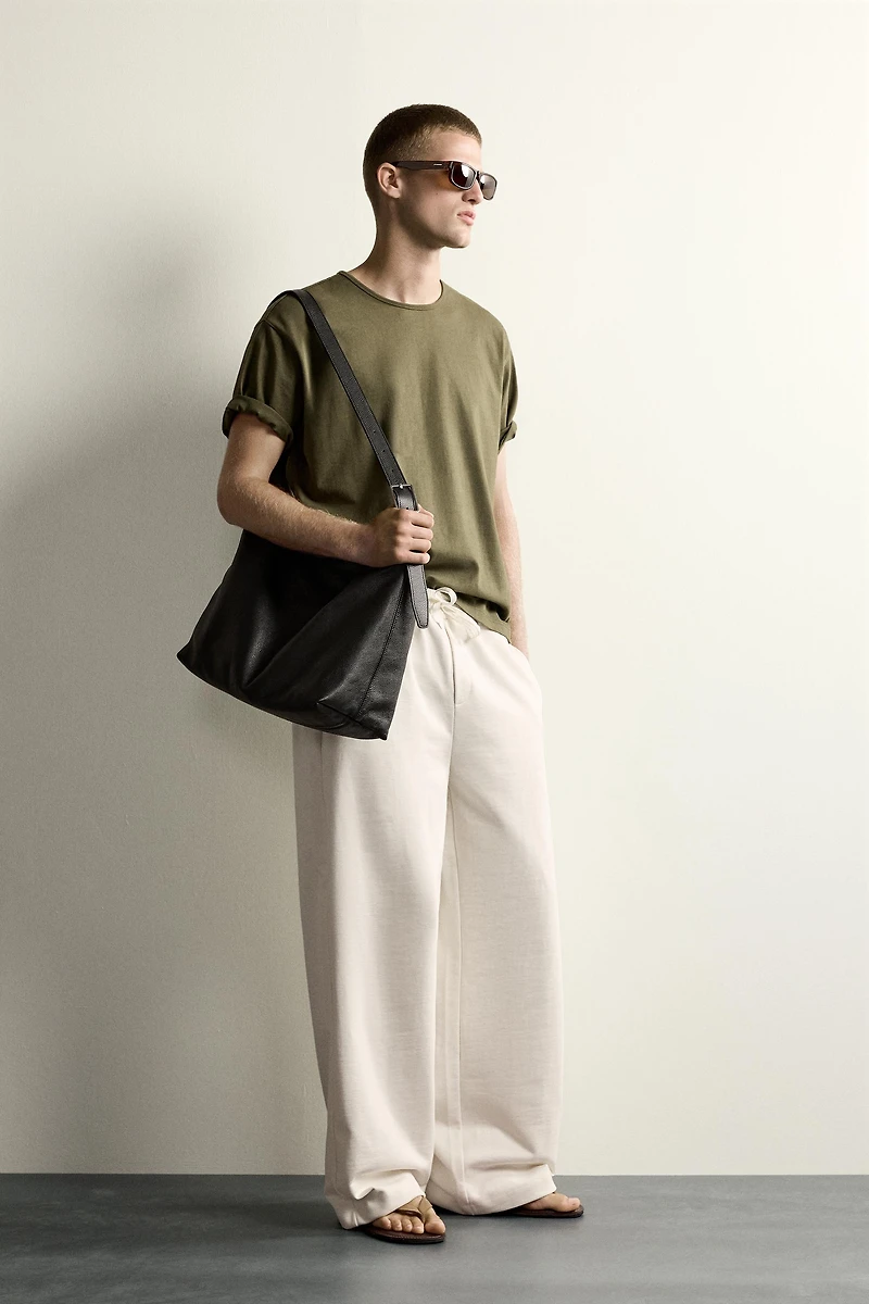 CONTRAST WAIST JOGGER PANTS