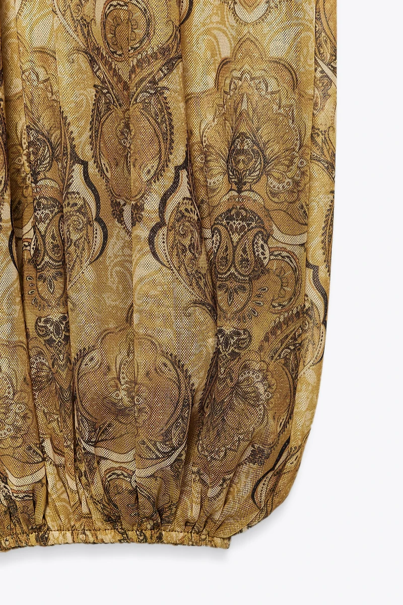 PANTALON BOUFFANT IMPRIMÉ
