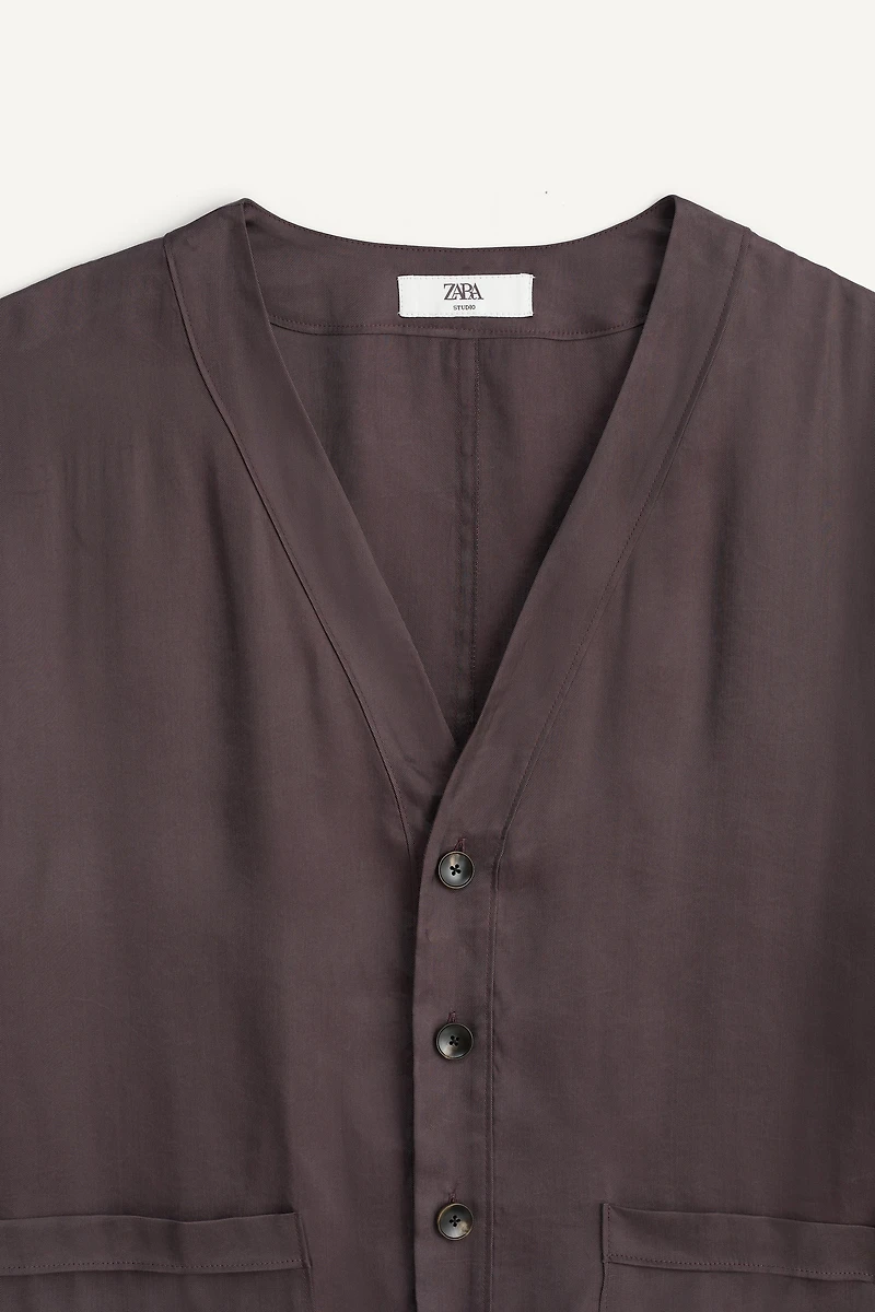 VESTE DÉCONTRACTÉE LYOCELL - VISCOSE