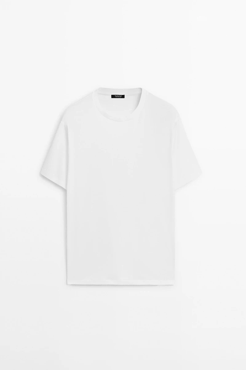 100% mercerised cotton T-shirt