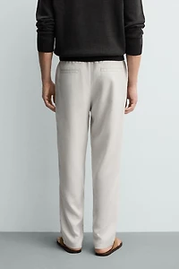 100% LYOCELL REGULAR FIT PANTS