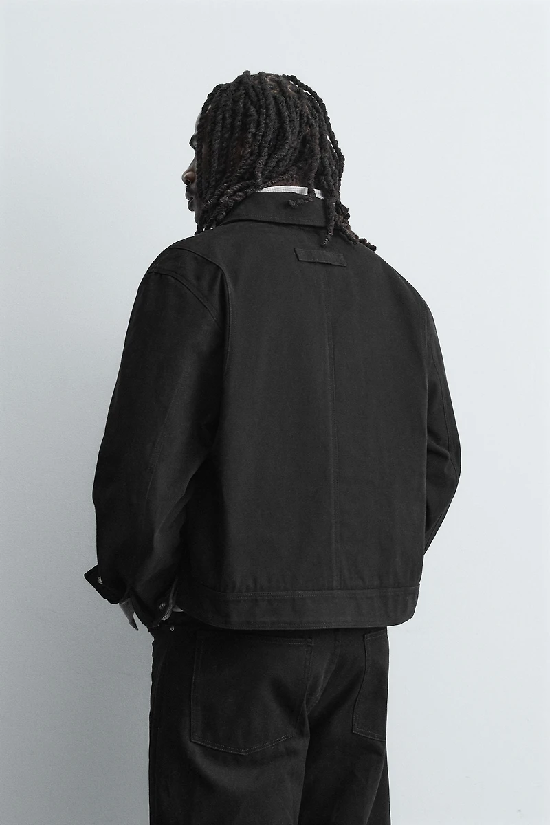 RELAXED FIT FIREMAN CLASP JACKET