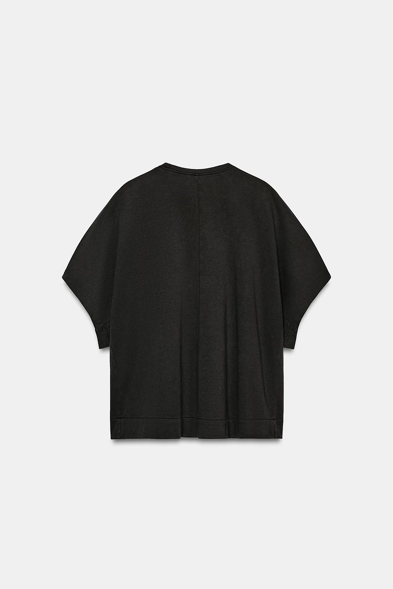 T-SHIRT INTERLOCK CAPE