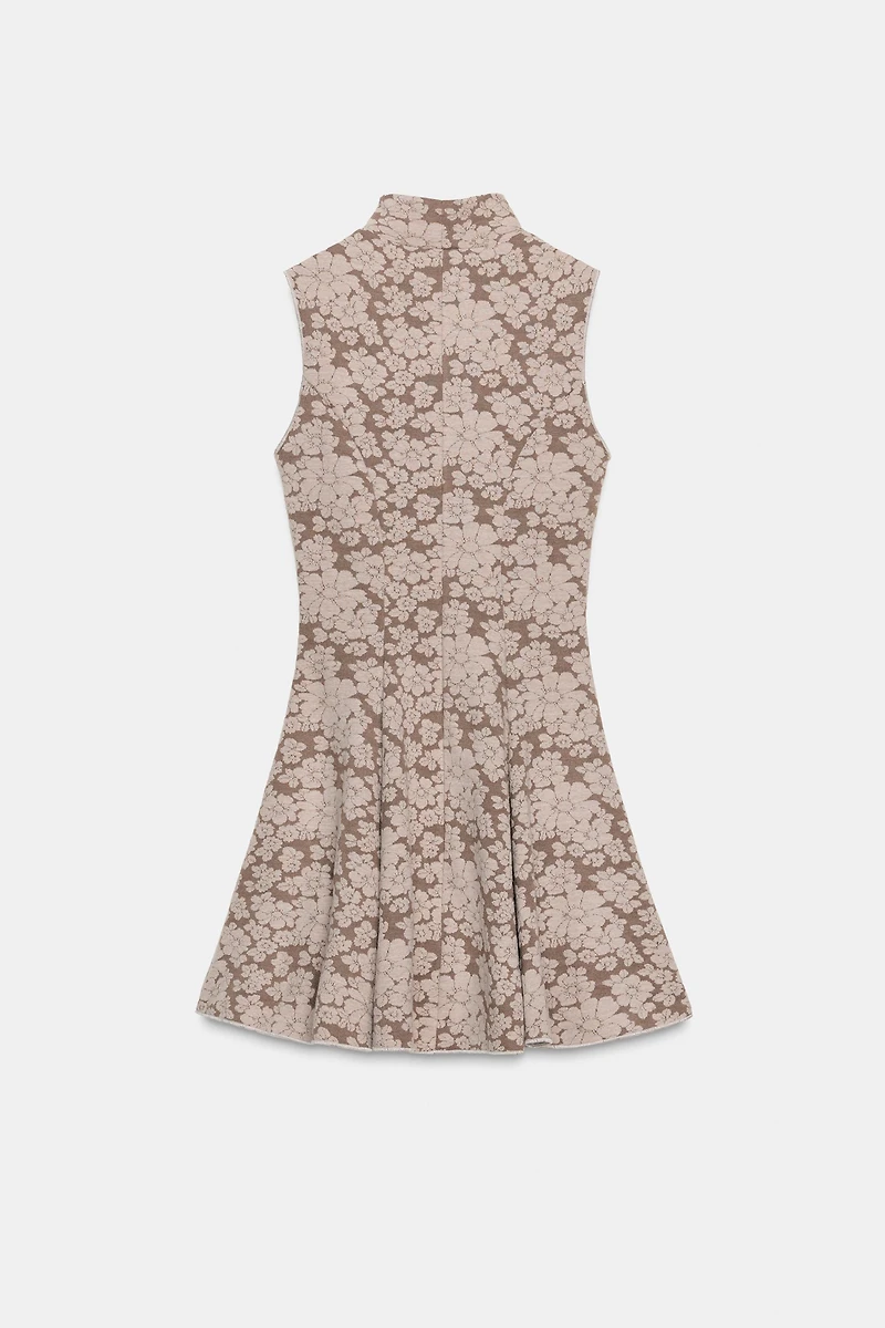 SHORT JACQUARD DRESS