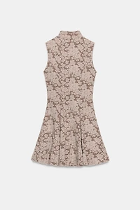 SHORT JACQUARD DRESS
