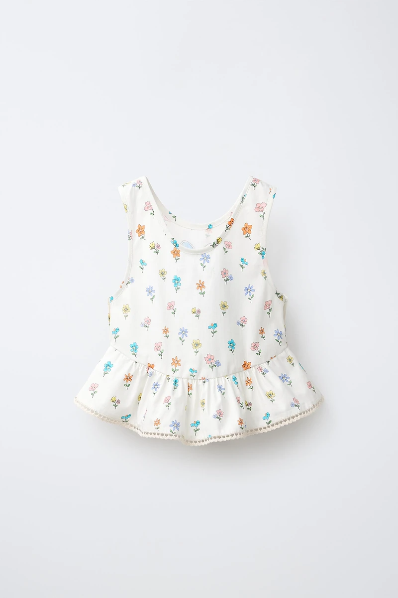 FLORAL PRINT TOP