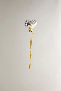 CHRISTMAS TREE BALLOON HEART ORNAMENT