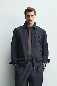 PLAID REGULAR FIT JACKET