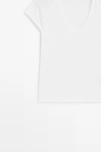 T-shirt 100 % coton mercerisé