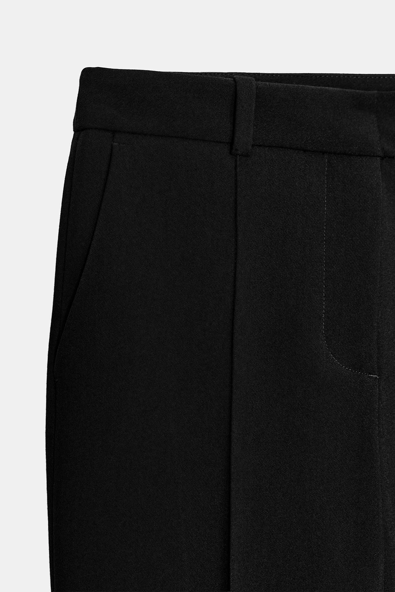 FLARE PANTS WITH SEAM
