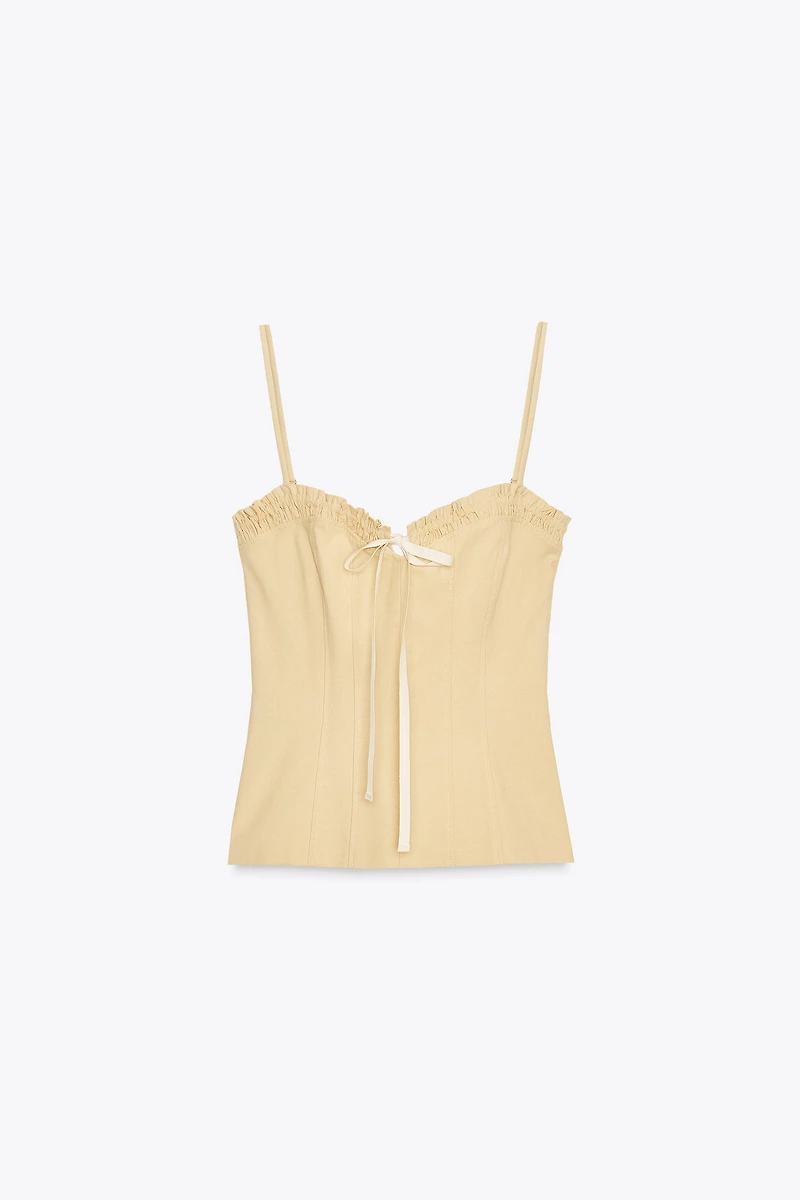 STRETCH TIE TOP