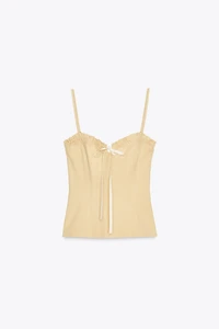 STRETCH TIE TOP