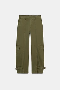ZW COLLECTION BARREL CARGO PANTS