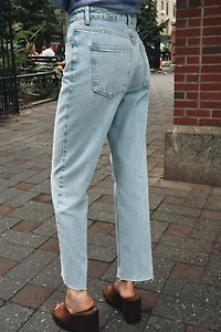 JEAN Z.02 DROIT LONGUEUR 7/8 TAILLE HAUTE