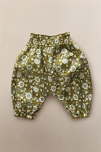 FLORAL BABY BAGGY PANTS