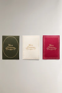 SET OF CHRISTMAS BOOK POSTCARDS (SET OF 3)