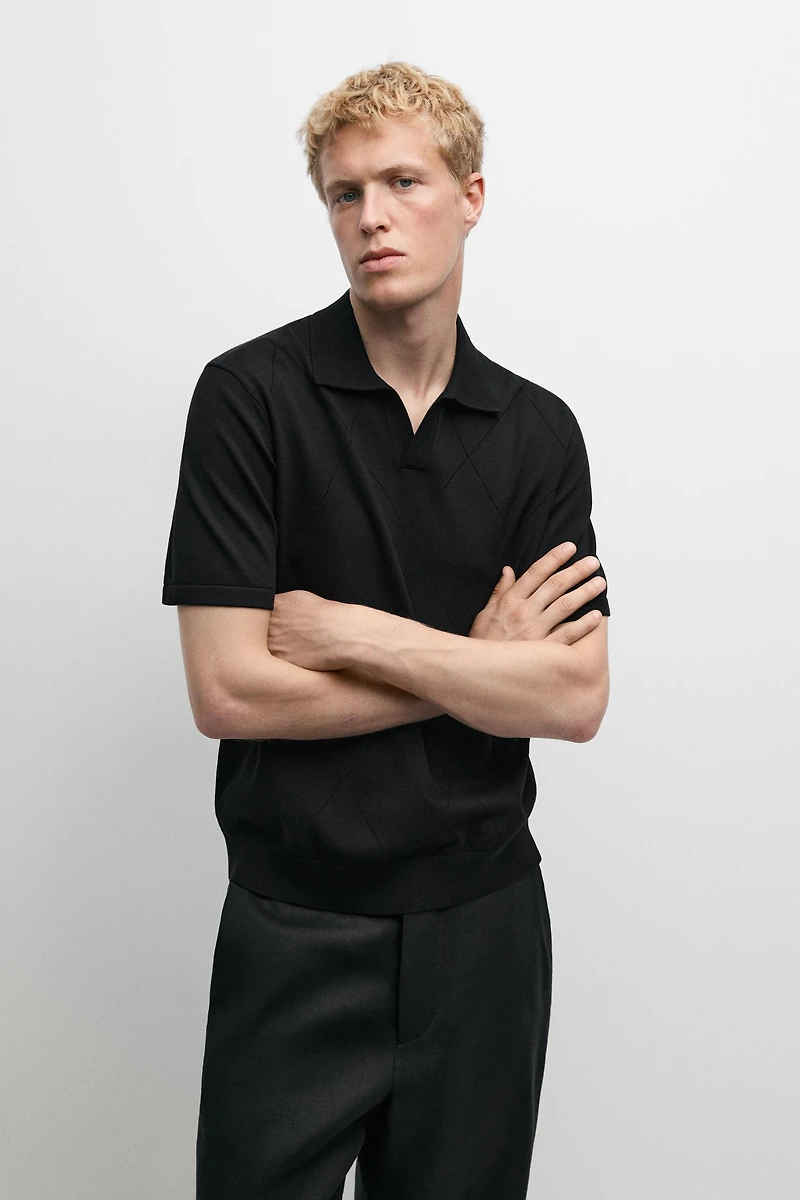 100% cotton short sleeve polo