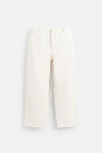 TEXTURED REGULAR FIT PANTS