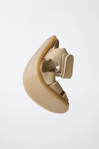 LEATHER BAREFOOT FISHERMAN SANDALS