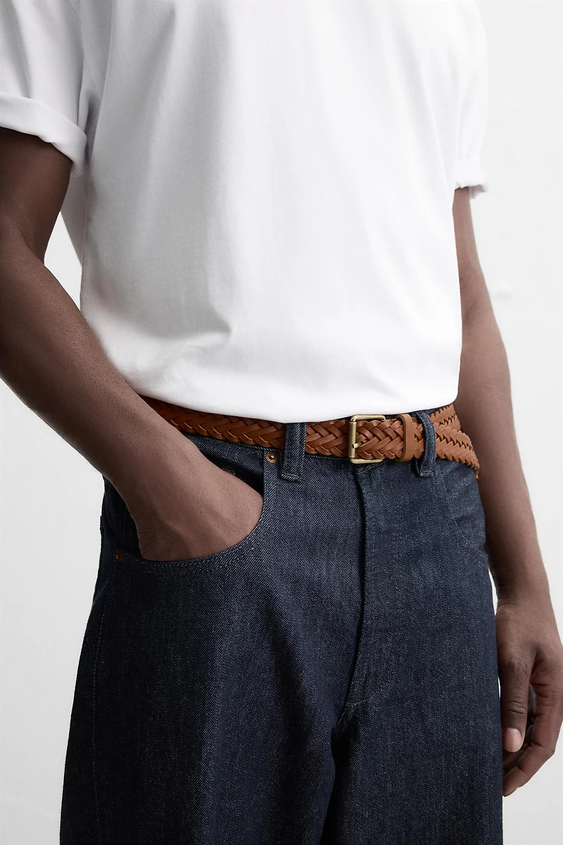 CEINTURE EN CUIR TRESS