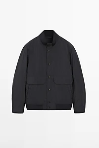 Bomber jacket with pocket details