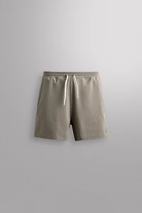 9" COTTON BLEND TRAINING SHORTS
