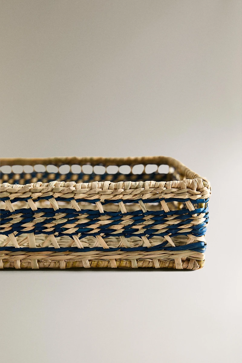 RECTANGULAR SEAGRASS TRAY