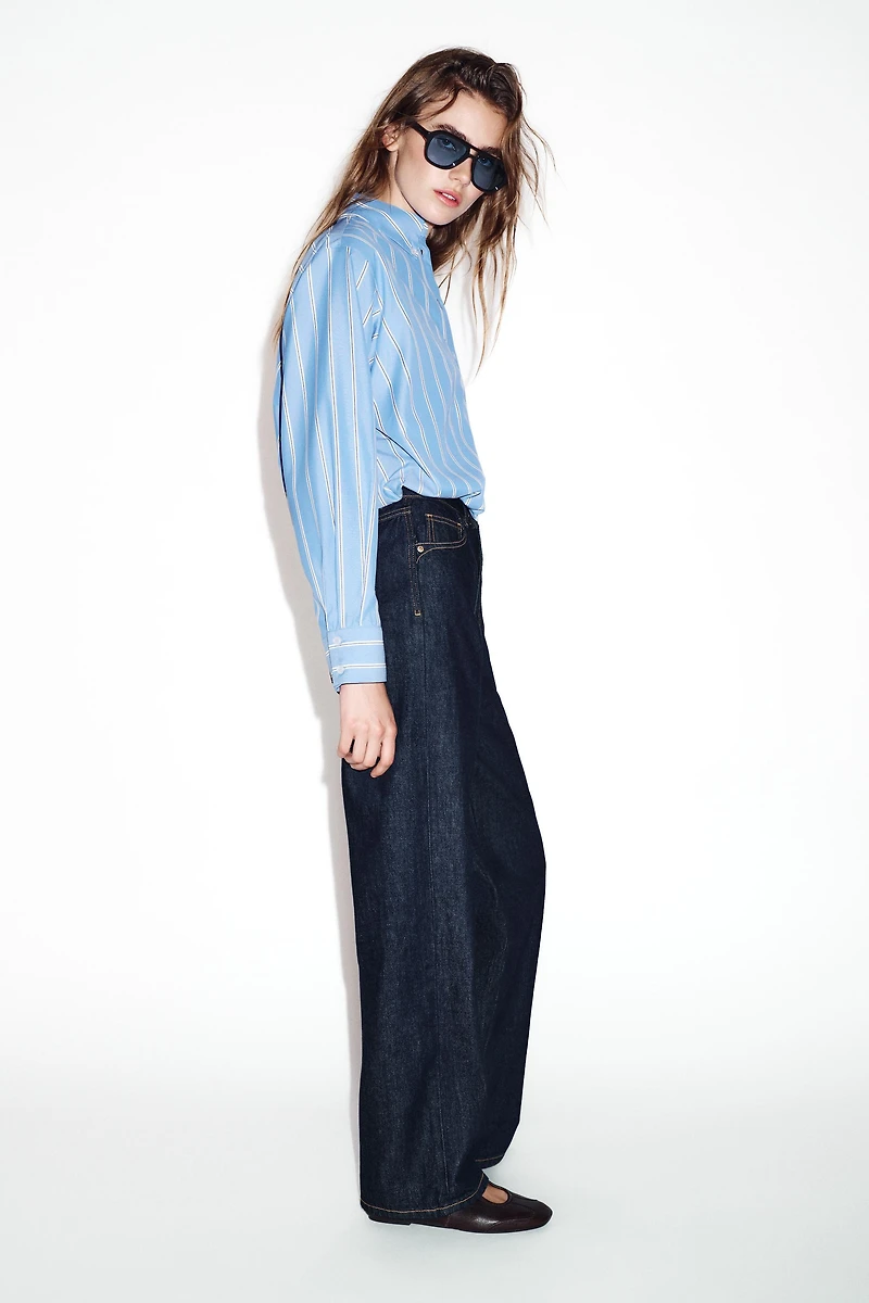 STRIPED BALLOON SHIRT