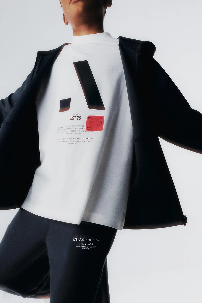 SPORTY HOODIE SWEATSHIRT