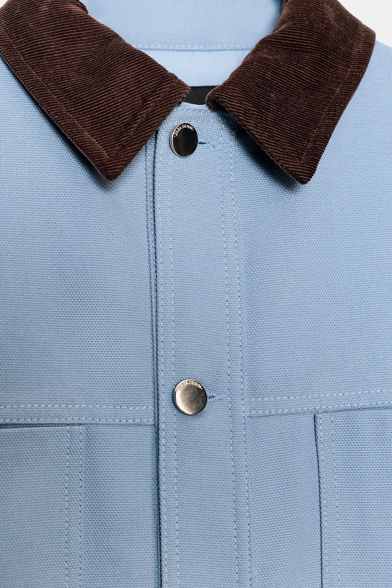 BLOUSON REMBOURRÉ COL BIMATIÈRE