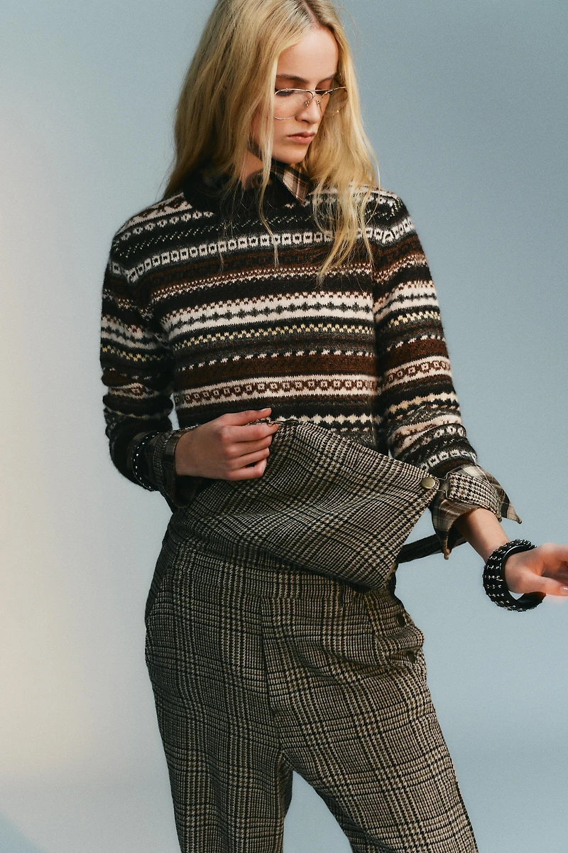JACQUARD KNIT JUMPER