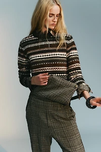 JACQUARD KNIT JUMPER
