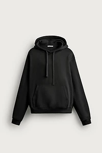 BASIC RELAXED-FIT HOODIE