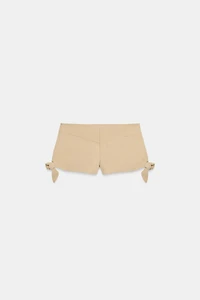 MINI SHORTS WITH SIDE TIES