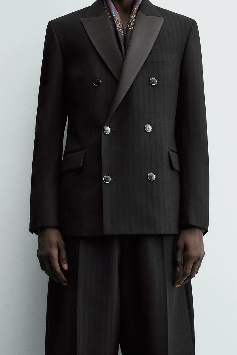 LIMITED EDITION DOUBLE BREASTED SUIT BLAZER