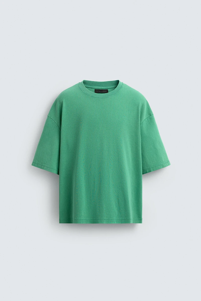 BOXY FIT TEXTURED SWEATSHIRT