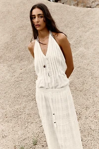 RUSTIC TIERED SKIRT