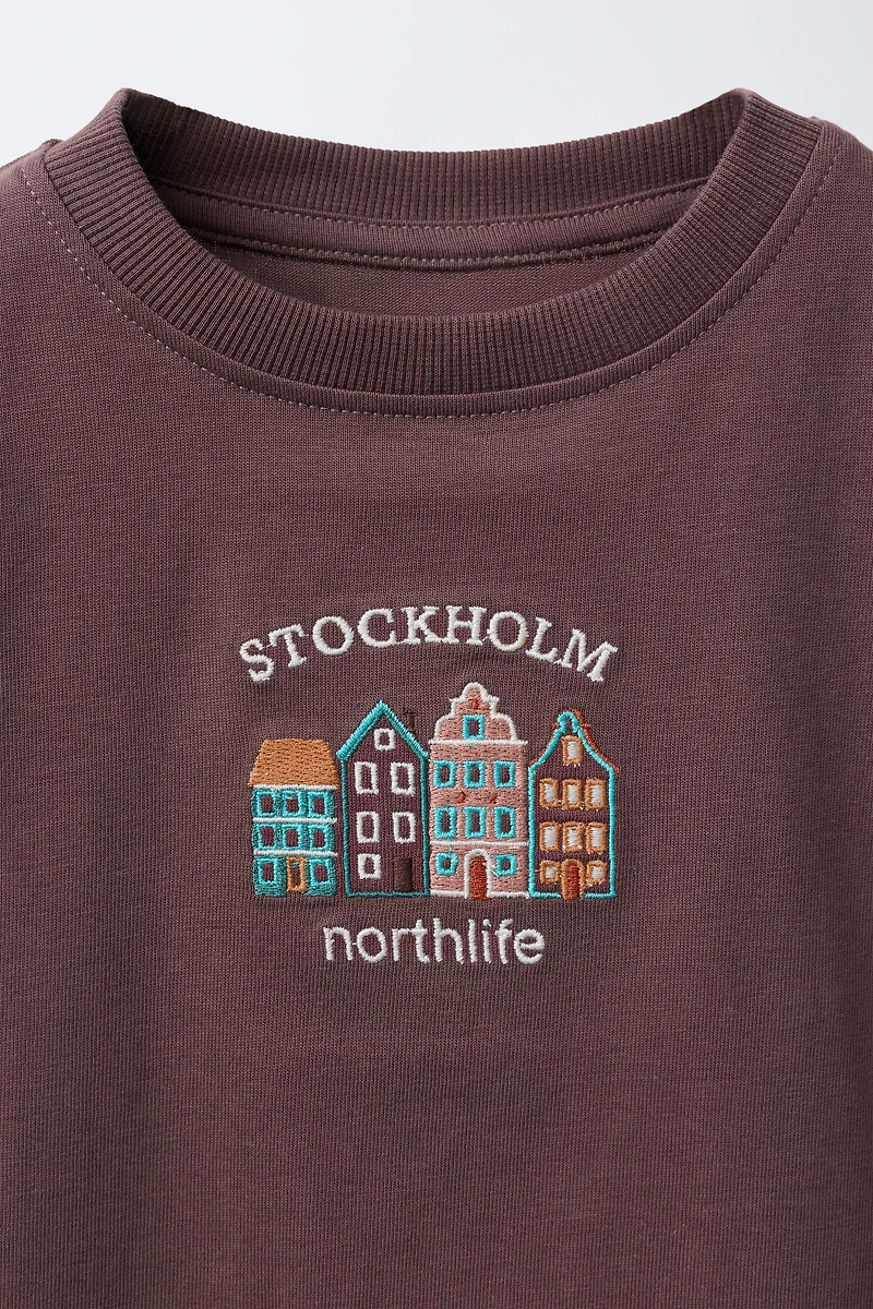 EMBROIDERED T-SHIRT