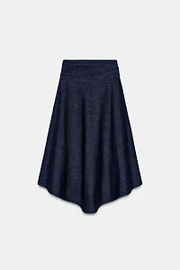 Z1975 ASYMMETRIC MIDI SKIRT