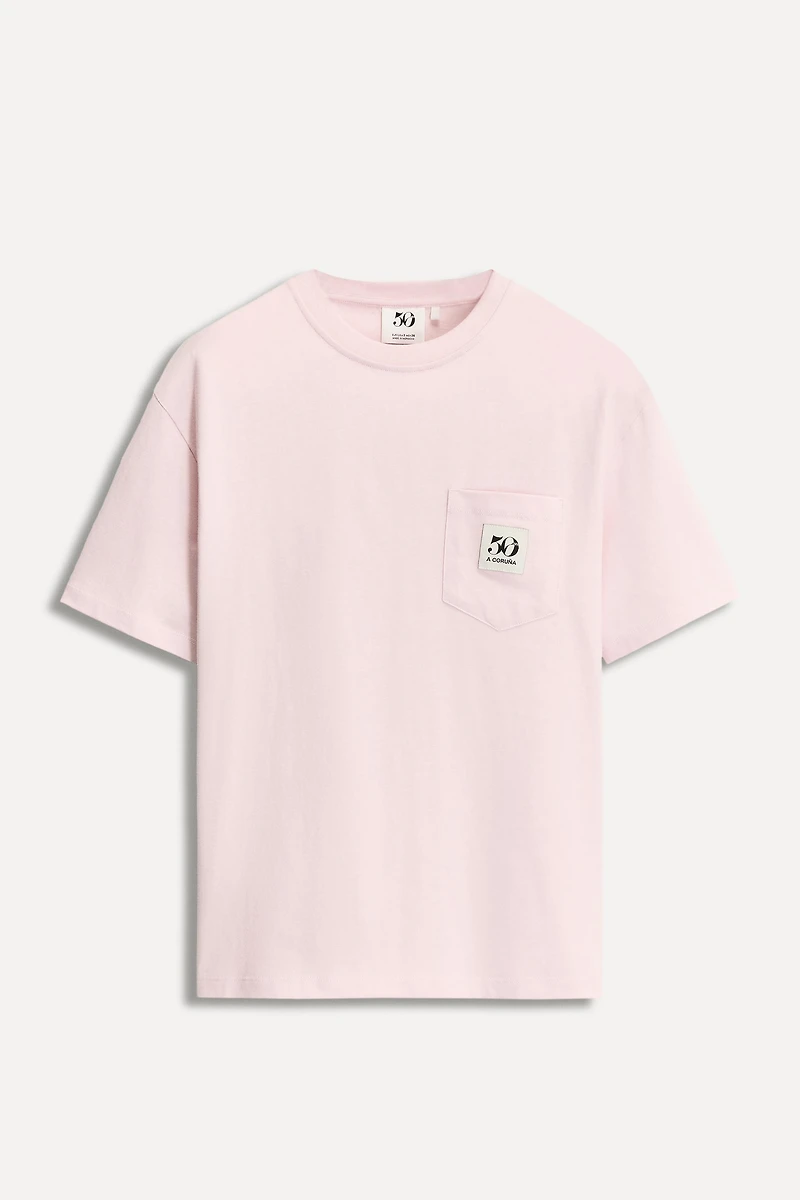 50TH ANNIVERSARY POCKET PATCH T-SHIRT