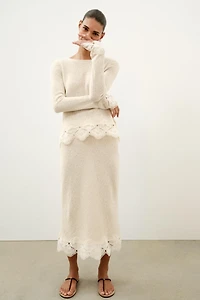 RUSTIC CROCHET SKIRT