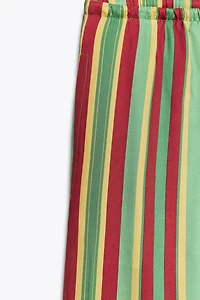 STRIPED PAJAMA PANTS ZW COLLECTION