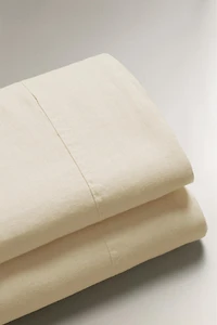 DRAP PLAT LIN LAVÉ (140 GxM²)