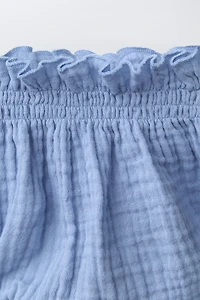 CULOTTE TEXTURÉE UNIE